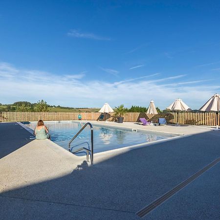 Camping Domaine Saane Et Mer Quiberville Eksteriør billede