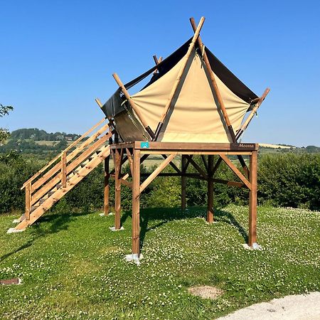 Camping Domaine Saane Et Mer Quiberville Eksteriør billede