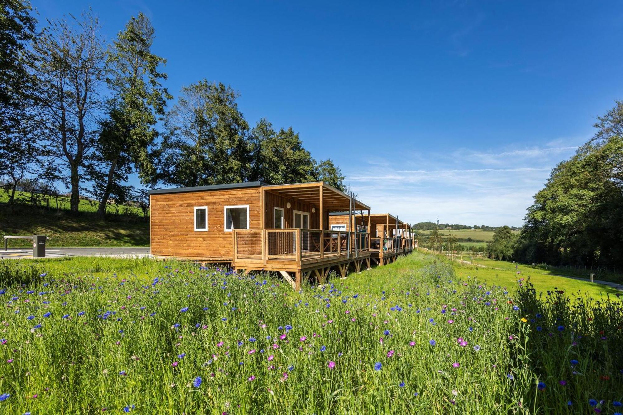 Camping Domaine Saane Et Mer Quiberville Eksteriør billede