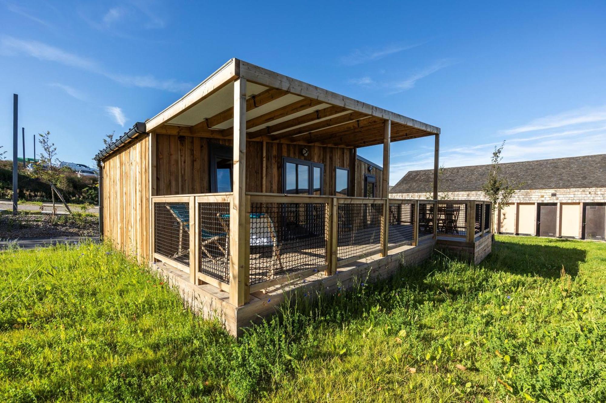 Camping Domaine Saane Et Mer Quiberville Eksteriør billede