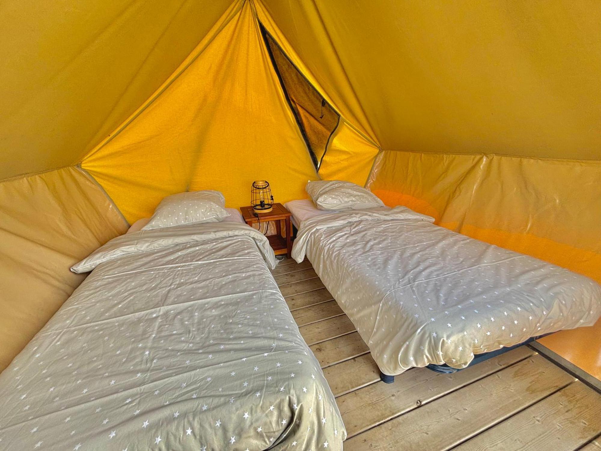 Camping Domaine Saane Et Mer Quiberville Eksteriør billede